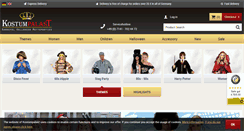 Desktop Screenshot of kostuempalast.de