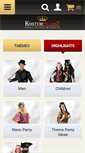 Mobile Screenshot of kostuempalast.de